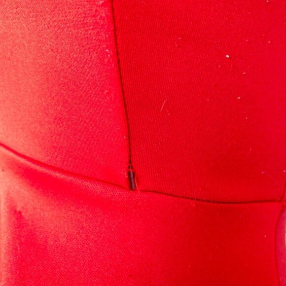 Sexy Red Papya Dress Sz M - Picture 3 of 10